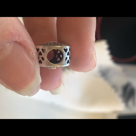 Pandora authentic 100%, pave heart shape - Picture 3 of 4